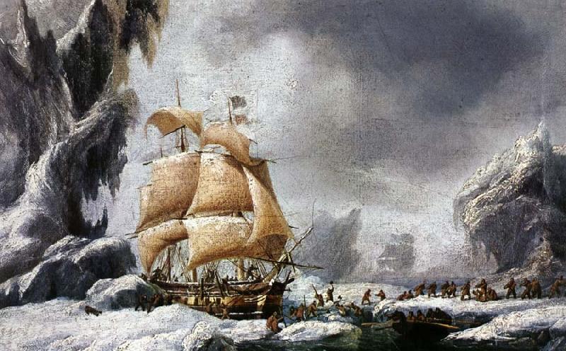 unknow artist To sjoss each fire and ice varre enemies an nagonsin stormar,vilket Urville smartsamt was getting go through the 9 Feb. 1838 Norge oil painting art